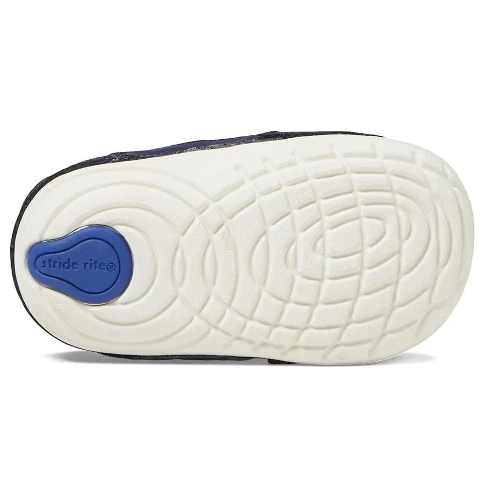 Stride Rite Sm Apollo BB038301 Sneakers Toddler Blue White Casual Shoes FZP528